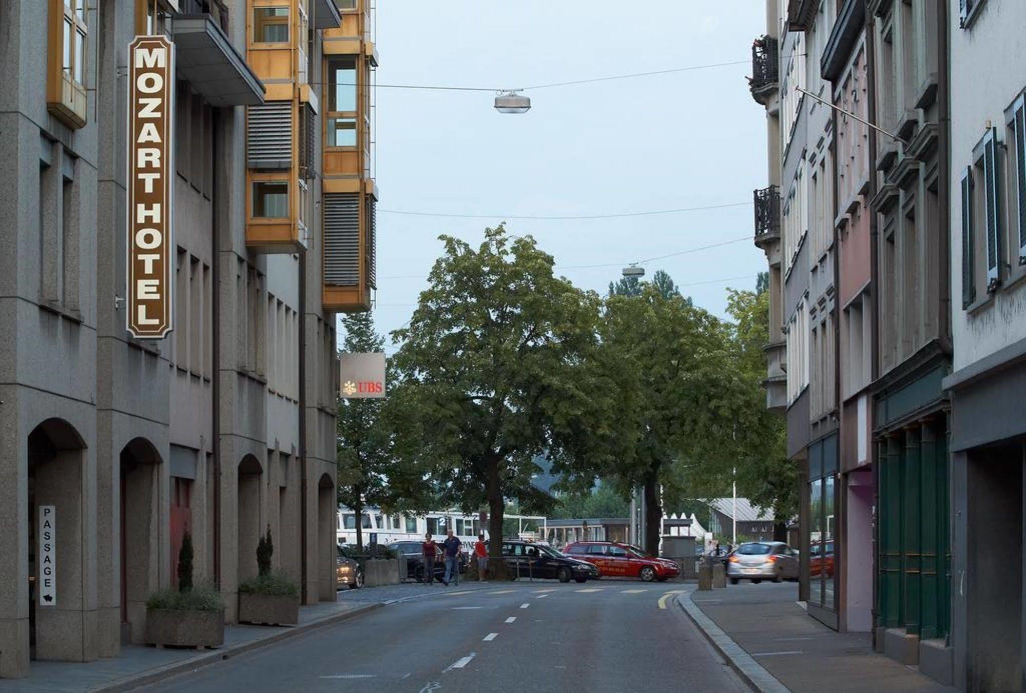 Hotel Mozart Rorschach Exteriör bild