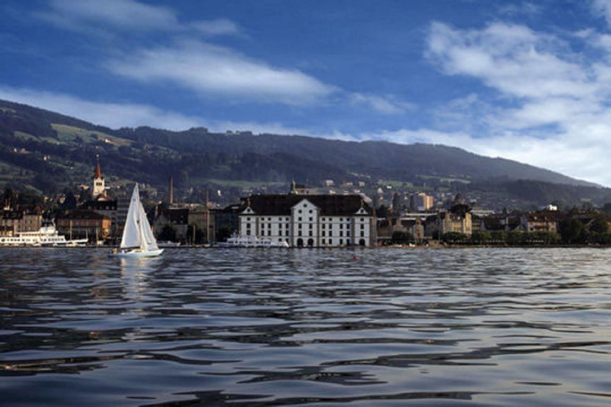 Hotel Mozart Rorschach Exteriör bild